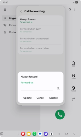 Press Disable.