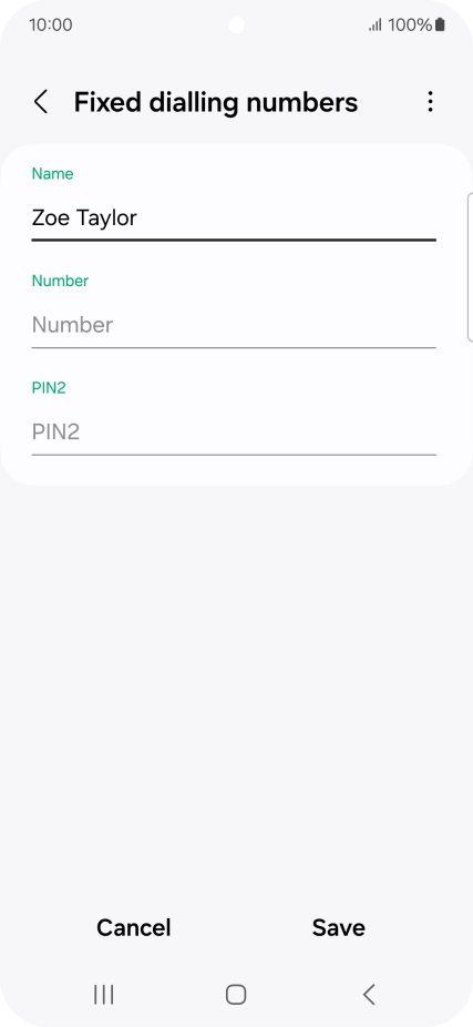 Press Number and key in the required phone number. Press Number and key in the required phone number.