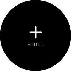 Press Add tiles. Press Add tiles.