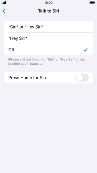 Press the indicator next to Press the indicator next to