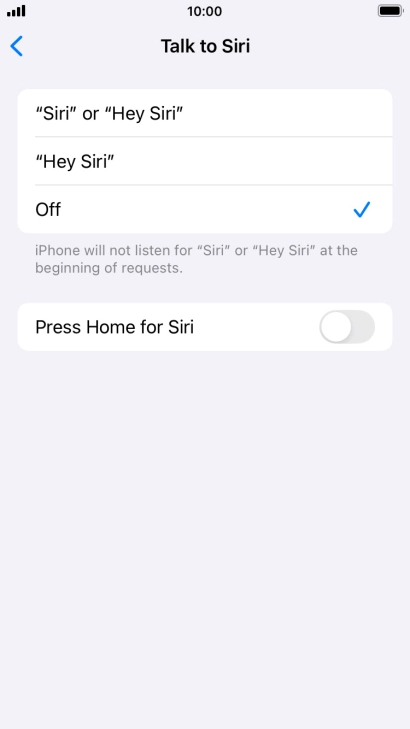 Press the indicator next to Press the indicator next to