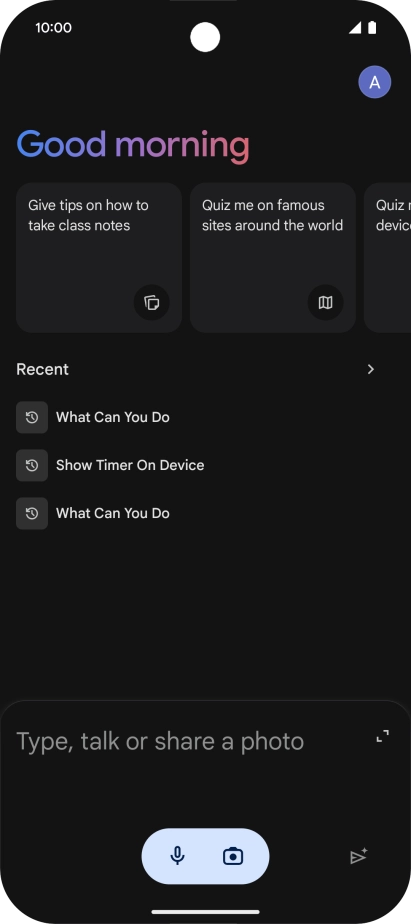 More examples of voice control commands from Gemini are now displayed. More examples of voice control commands from Gemini are now displayed.