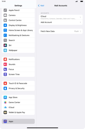 Slide your finger upwards starting from the bottom of the screen to return to the home screen.