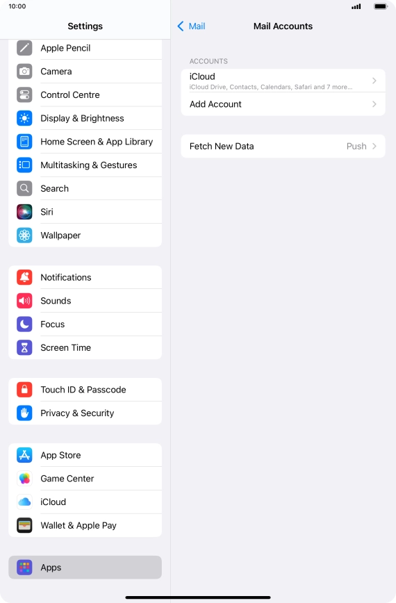 Slide your finger upwards starting from the bottom of the screen to return to the home screen.