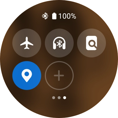 Press the find my phone icon to send a signal to your phone. Press the find my phone icon to send a signal to your phone.