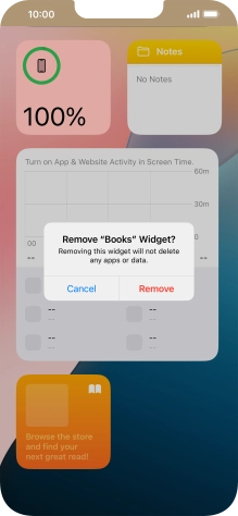 Press Remove. Press Remove.