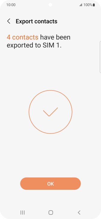 Press OK. Press OK.