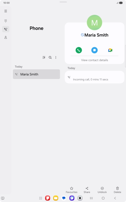 Press the Home key to return to the home screen. Press the Home key to return to the home screen.