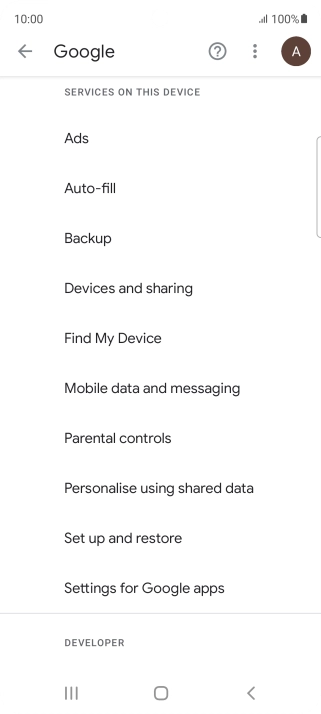 Press Find My Device. Press Find My Device.