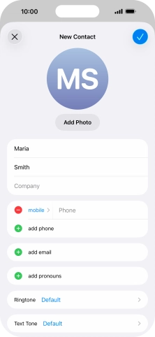 Press Phone and key in the required phone number. Press Phone and key in the required phone number.
