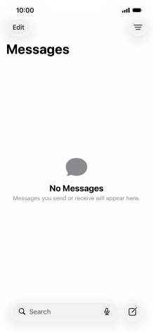 Press the new message icon.