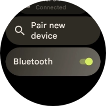 Press Pair new device.