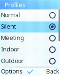 Select Normal to turn off flight mode. Select Normal to turn off flight mode.