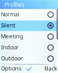 Select Normal to turn off flight mode. Select Normal to turn off flight mode.