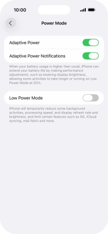 Press the indicator next to Press the indicator next to