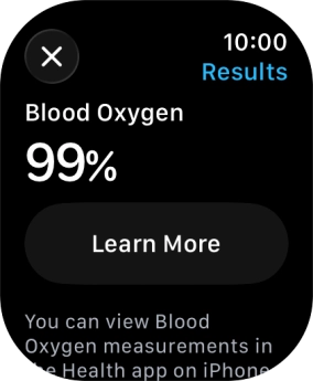Your result is displayed on the screen. Your result is displayed on the screen.