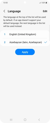 Press Apply. Press Apply.