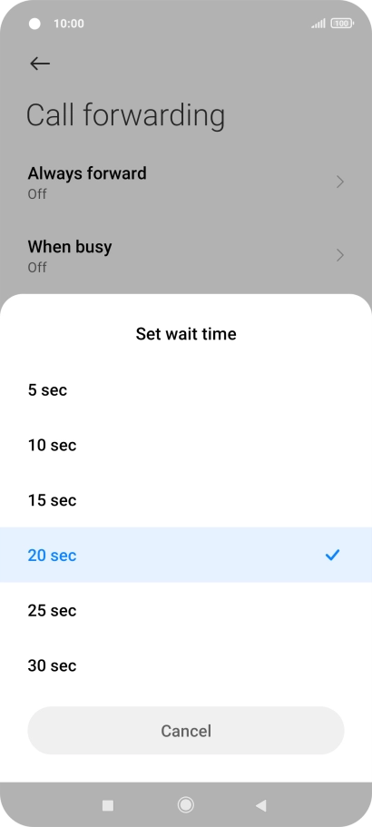 If you divert missed calls, you need to select a delay for the divert. Press the required delay and follow the instructions on the screen to select a delay for the divert. If you divert missed calls, you need to select a delay for the divert. Press the required delay and follow the instructions on the screen to select a delay for the divert.
