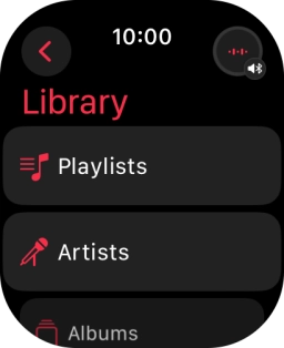Press Playlists.