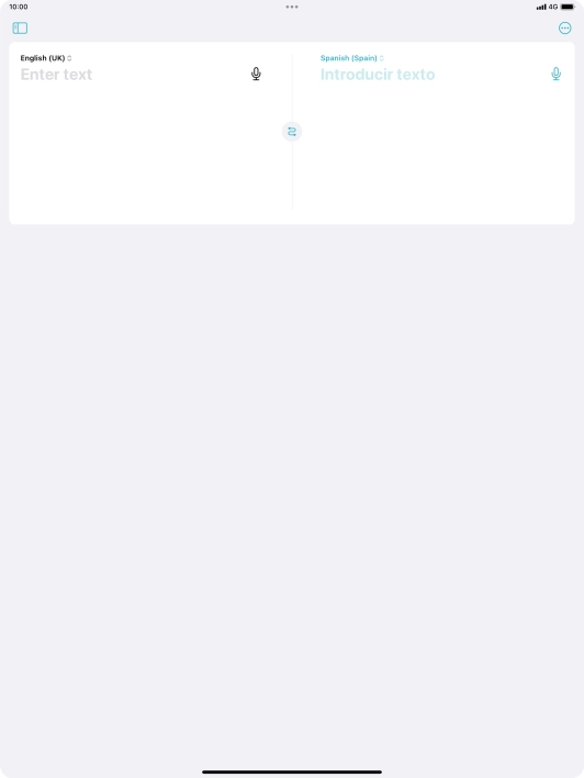 Press the first drop down list.