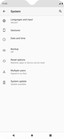 Press System update. If a new software version is available, it's displayed. Follow the instructions on the screen to update the phone software. Press System update. If a new software version is available, it's displayed. Follow the instructions on the screen to update the phone software.