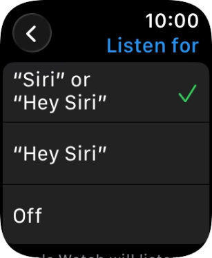 Press the required setting to turn the function on or off. Press the required setting to turn the function on or off.
