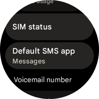 Press SIM status. Press SIM status.