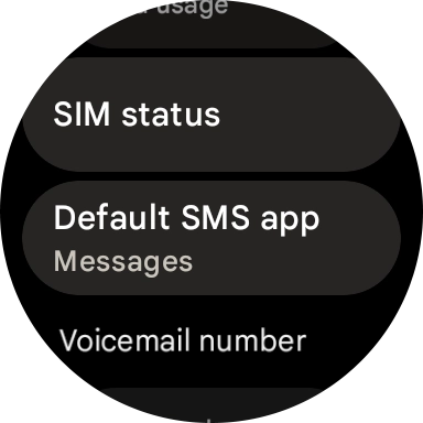 Press SIM status. Press SIM status.