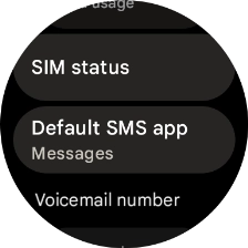 Press SIM status. Press SIM status.