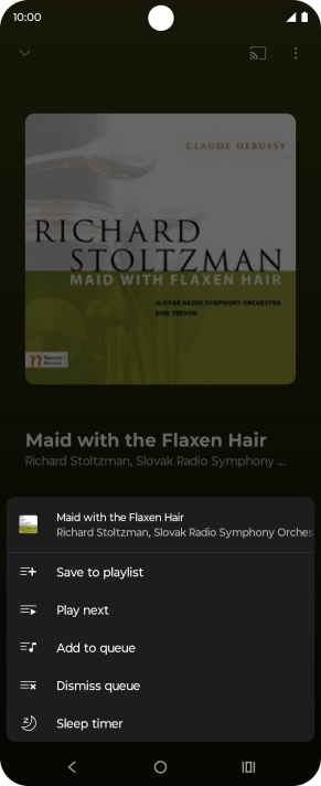Press the add icon. Press the add icon.