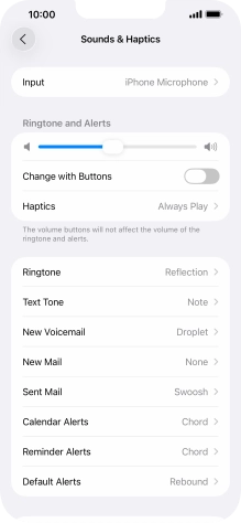 Press Ringtone. Press Ringtone.