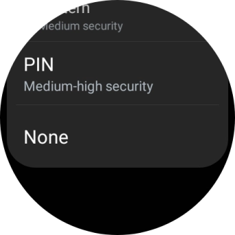 Press None.
