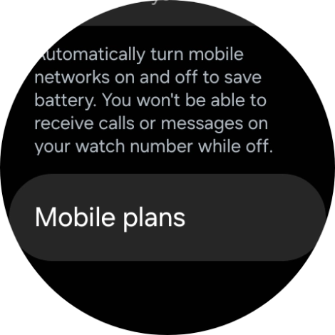 Press Mobile plans.
