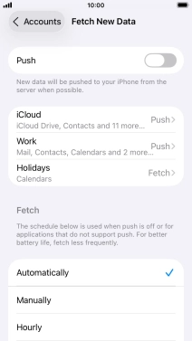 If you turn off the function, press the required setting. If you turn off the function, press the required setting.