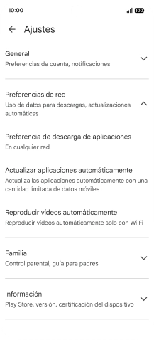 Pulsa Actualizar aplicaciones automáticamente. Pulsa Actualizar aplicaciones automáticamente.