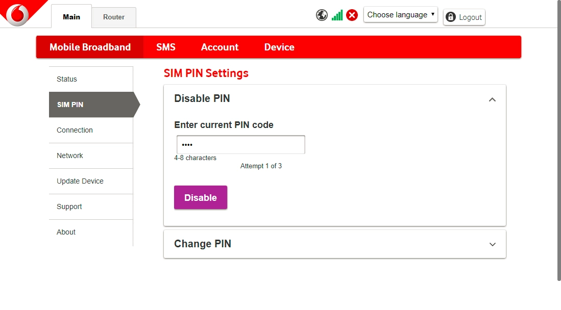 Click Disable.
