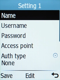Select Name. Select Name.