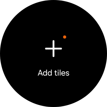 Press Add tiles. Press Add tiles.