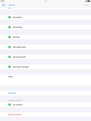 Press link contacts....