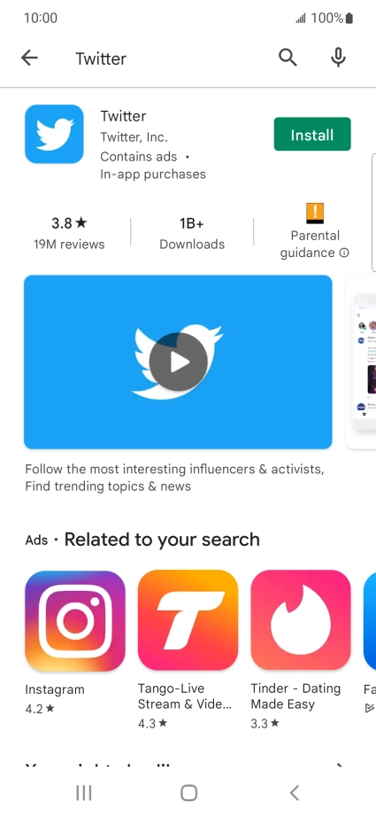 Press Twitter.
