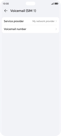Press Voicemail number. Press Voicemail number.