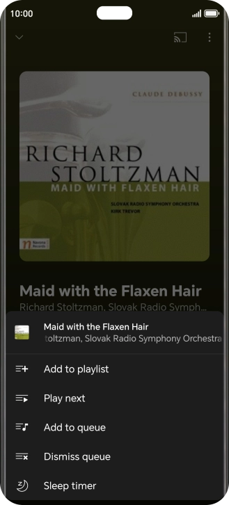 Press the add icon. Press the add icon.