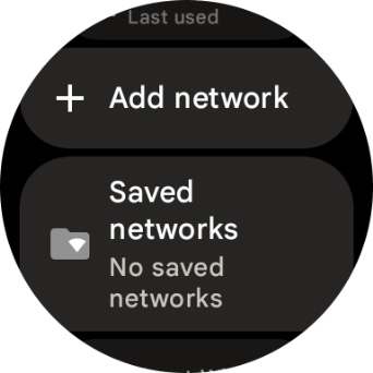 Press Add network.