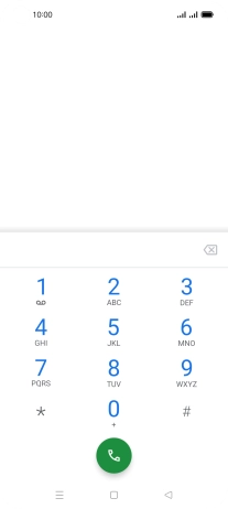 Press the Home key to return to the home screen. Press the Home key to return to the home screen.