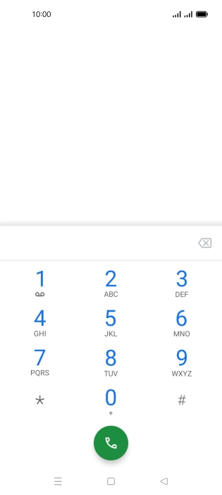 Press the Home key to return to the home screen. Press the Home key to return to the home screen.