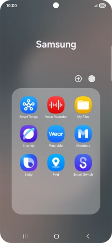 Press Bixby.