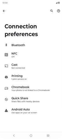 Press NFC. Press NFC.