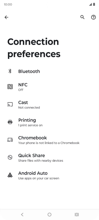 Press NFC. Press NFC.