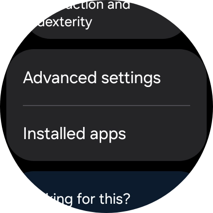 Press Advanced settings and follow the instructions on the screen to select the required settings. Press Advanced settings and follow the instructions on the screen to select the required settings.
