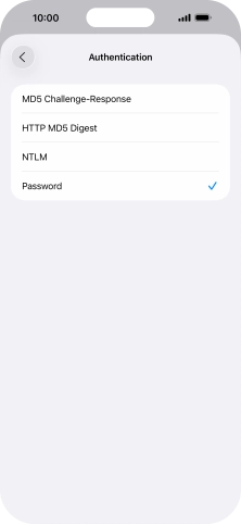 Press Password.
